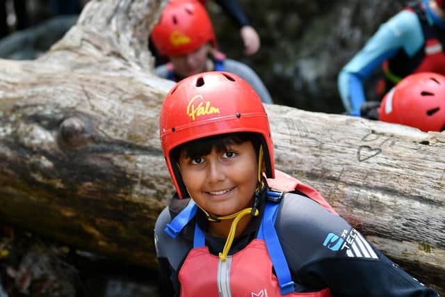 Gorge scrambling at YHA Buttermere