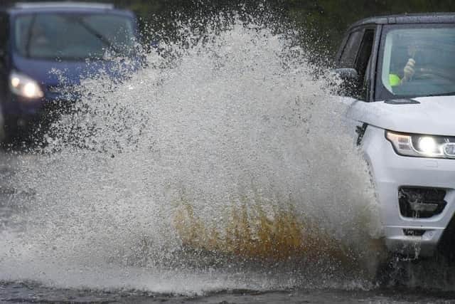 A weather warning for rain is in place across parts of Northamptonshire.