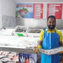 Sunil Varghese, joint owner of Daily Fresh Fish & Meat