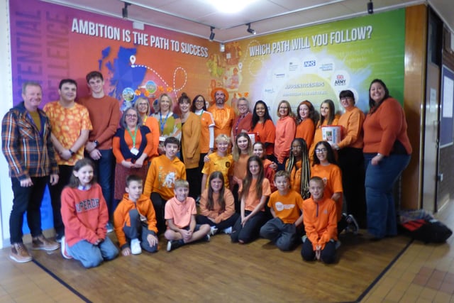 Latimer Arts College - Go Orange for Sebastian Day