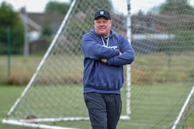 Corby Town manager Gary Setchell