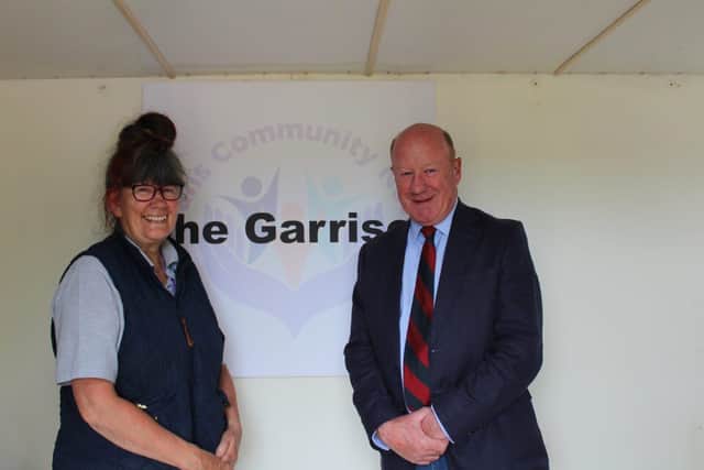 Dr Gill le Page, Services Director, VCN and Gordon Corner, Chairman, Northants Covenant Partnership