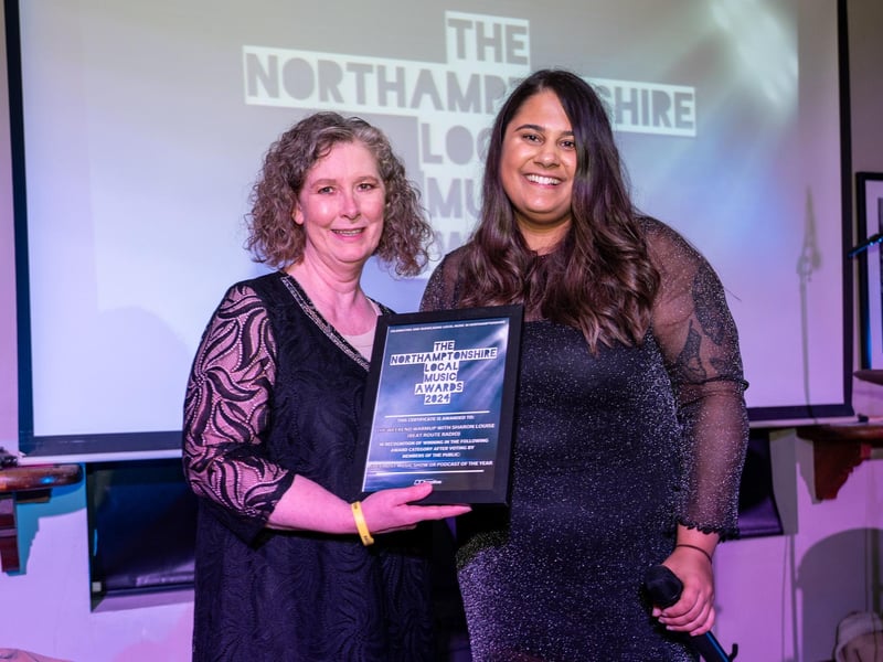 Specialist Music Show or Podcast of The Year was won by The Weekend Warm Up with Sharon Louise from Beat Route Radio.