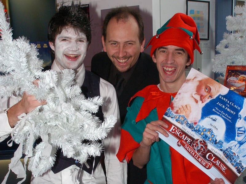 Kettering - Odeon l-r Sam O'Brien; Ian Bowerman (manager); Joe Lambdon : Retro special from the archive of the Odeon, Kettering