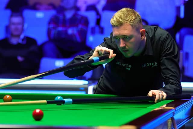 Kyren Wilson will play Ryan Day in the first round of the World Championship. Picture courtesy of World Snooker Tour