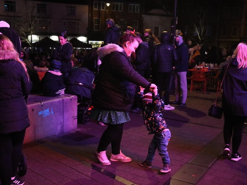 PICTURE SPECIAL: Kettering Christmas lights switch on event 2024