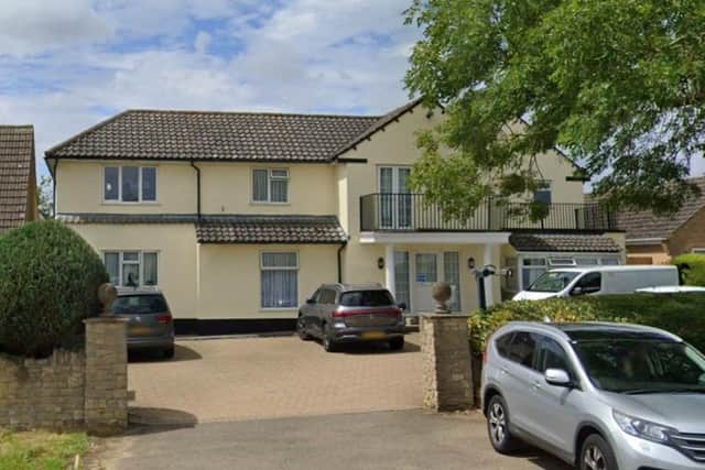 The residential care home in Cransley, near Kettering, provides a home for up to six people with autism spectrum condition. (Credit: Google)