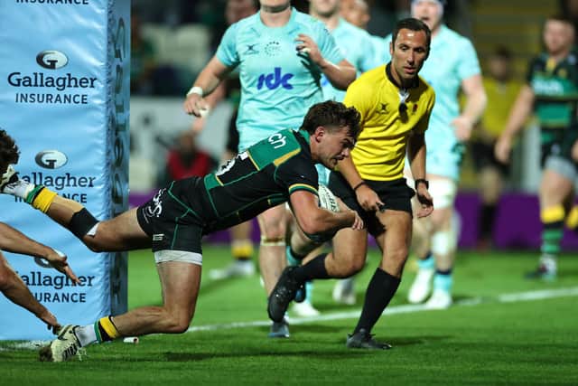 George Furbank got the scoring started on his return to Saints action (photo by David Rogers/Getty Images)