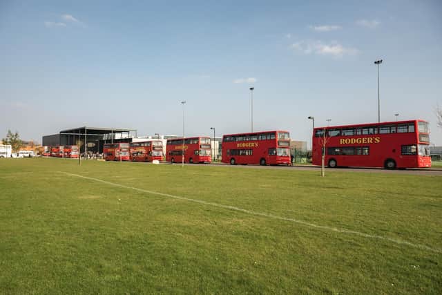 Parents are having to pay £760 for buses they thought would be free. Image: Corby Business Academy.