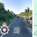 The A605 near Oundle has been closed after a crash/Google