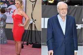Britney Spears and Sir Michael Caine are among the megastars which residents in north Northamptonshire have been photographed with.