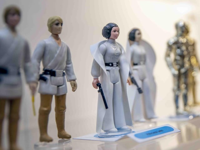 More character models, this time of Princess Leia