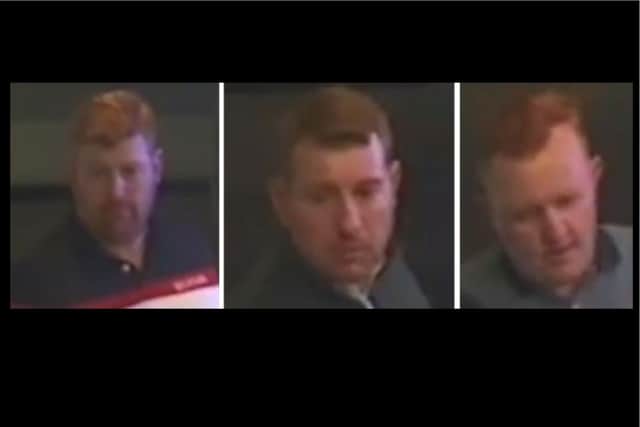 CCTV pictures of three men Northants Police would like to locate/Northants Police