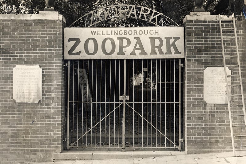 The entrance to the park, which charged 7p to get in