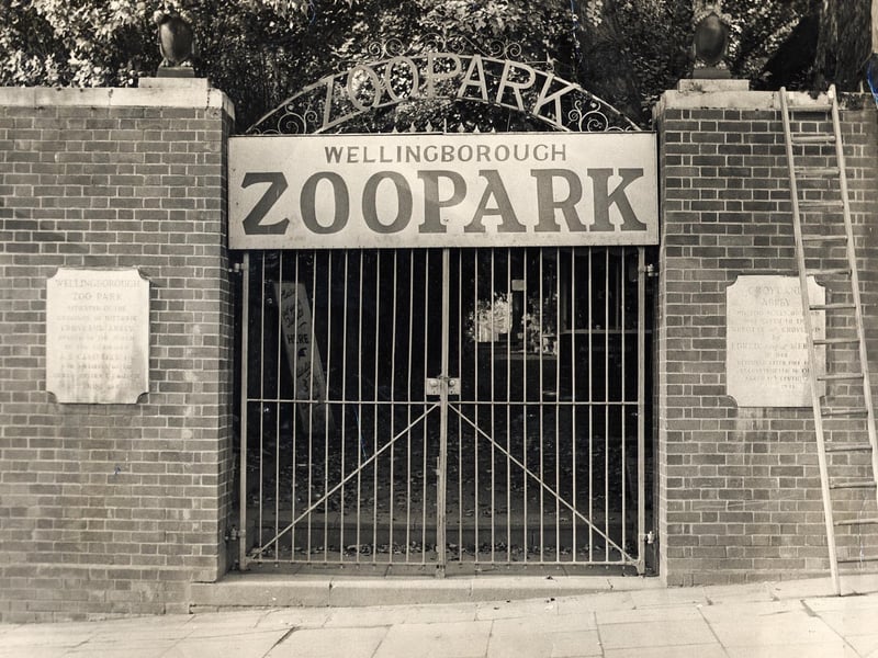 The entrance to the park, which charged 7p to get in