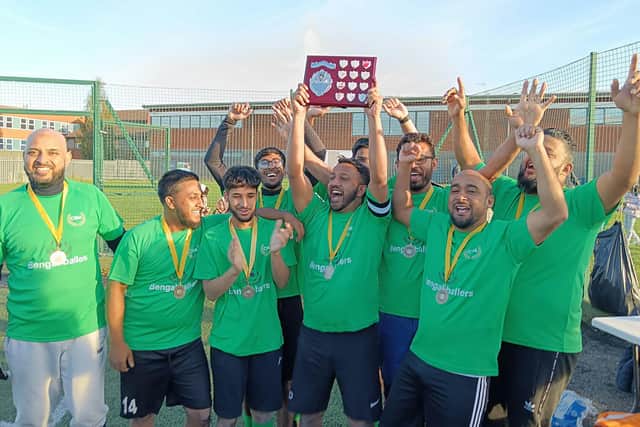 Bengal Ballers FC celebrate tournament win
