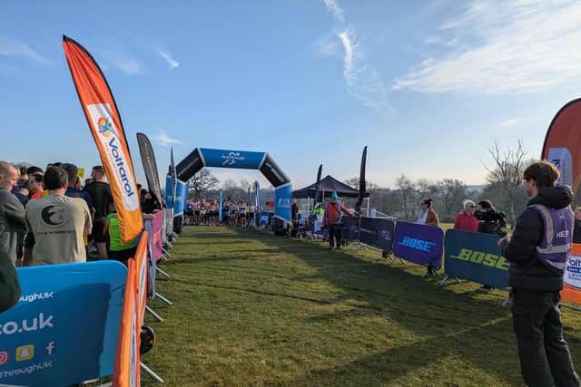 The half marathon started at 9am, with 5K runners leaving at 9.20am