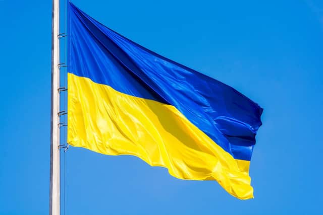 Ukrainian flag
