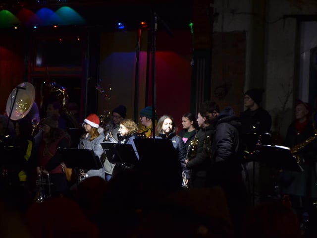 Thousands gather in Earls Barton Square for annual carol service