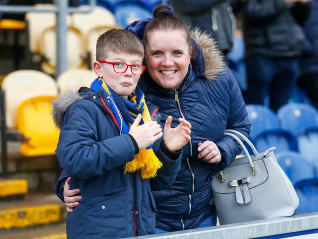 Mansfield fans at the One Call Stadium for match against Walsall FC
Photo credit - Chris Holloway / The Bigger Picture.media