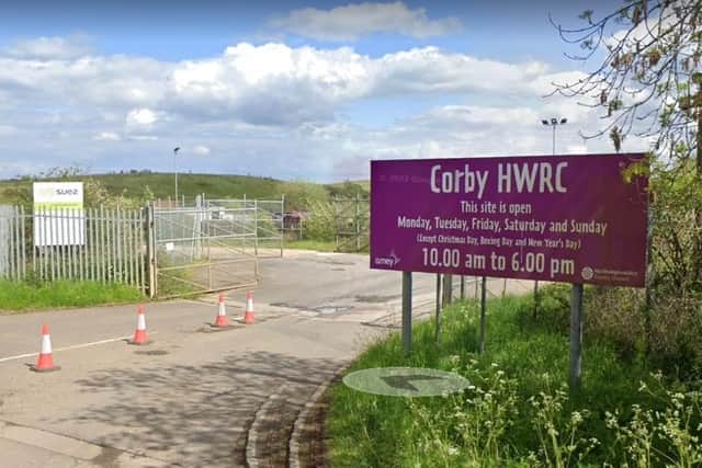 Corby Household Waste Recycling Centre