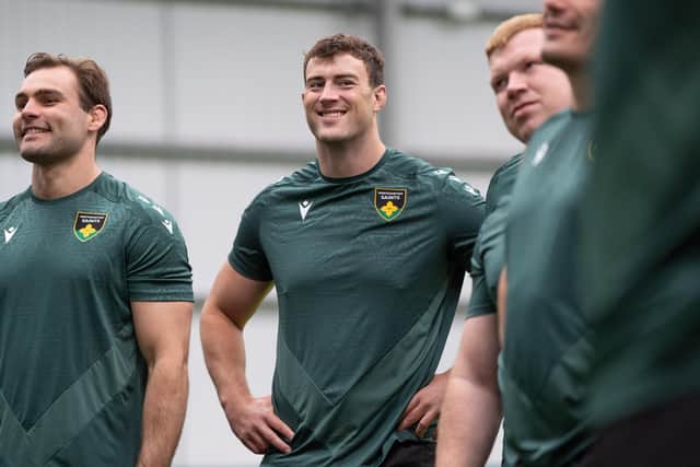 Callum Hunter-Hill has joined Saints from Saracens (picture: Tom Kwah/Northampton Saints)