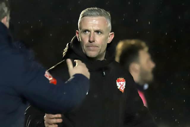 Kettering Town boss Richard Lavery (PIcture: Peter Short)