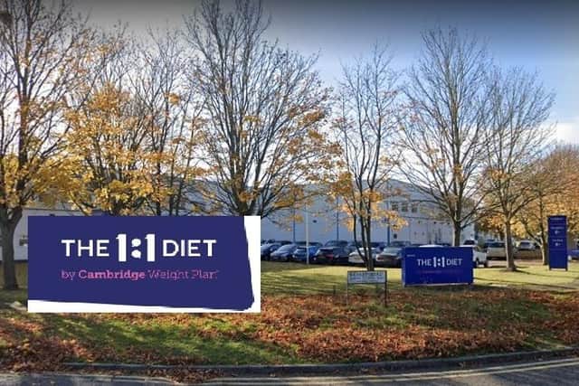The Corby HQ of the Cambridge 1:1 Diet
