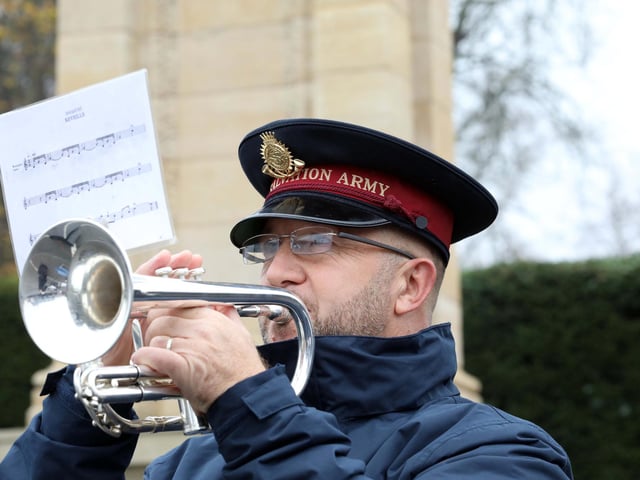 Wellingborough Remembrance Day parade 2022 - The Last Post