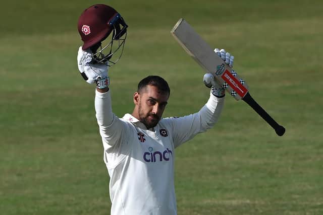 Saif Zaib hit his sixth century of the summer for Northamptonshire against Glamorgan