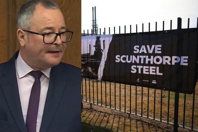 Corby MP Lee Barron said that he was happy to be in Parliament on a Saturday if it saved UK steelmaking. Image: Getty/ Parliament TV / NW