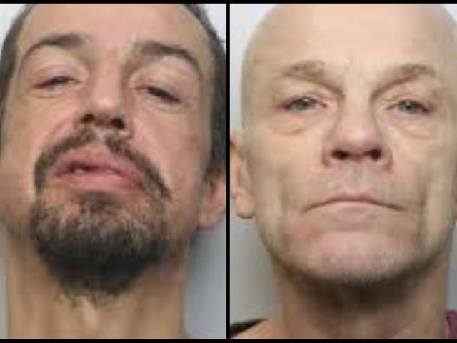 The pair were jailed after stealing a Ford B-Max during a burglary in Northampton. Lewis, aged 44, of no fixed abode, admitted a series of burglaries across the town — including in Towcester Road, Waveney Way, Chapel Green, Rochelle Way, Swale Drive and Derwent Close — during September 2025. Bason, aged 55, of Harlestone Road, was found guilty of joining in the Towcester Road break-in where the blue B-Max was taken. Lewis was sentenced to three years, six months and Bason three years.
