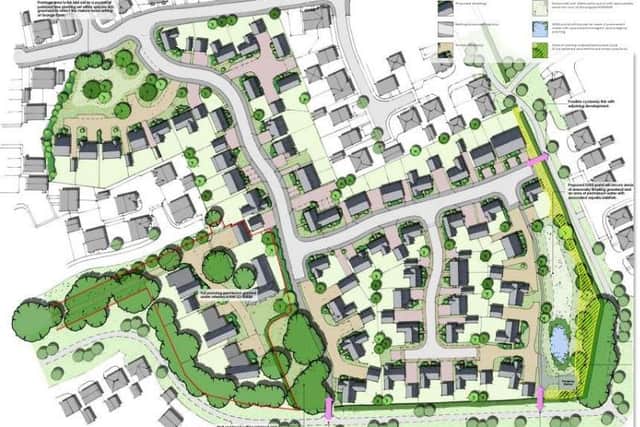 Plans for the propsoed scheme.Credit: Grace HomesTaken from Design and Access Statement