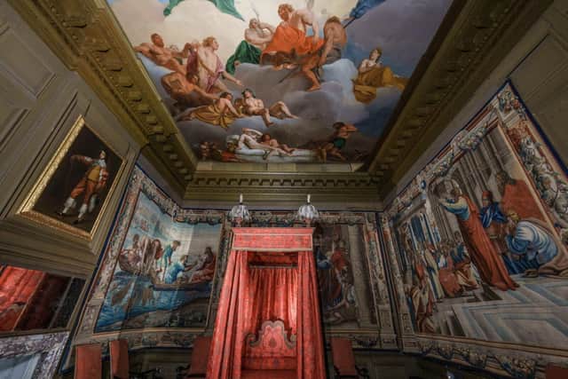 State Room Ceiling Restored