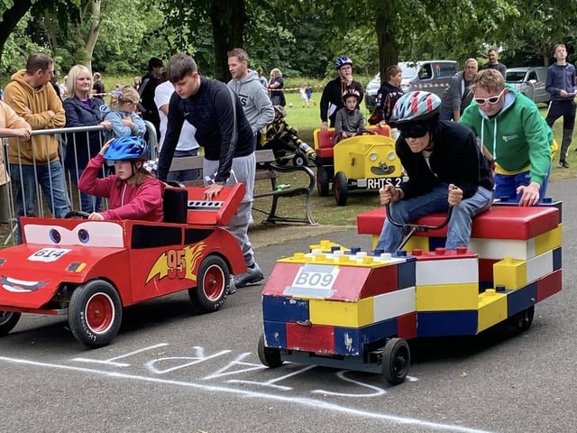 On the starting line...