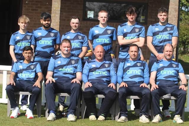 Desborough Town face the camera (Picture: Finbarr Carroll)