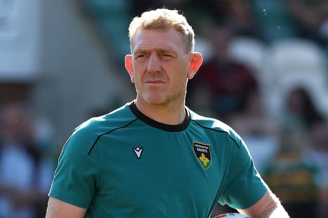 Saints head coach Sam Vesty (photo by David Rogers/Getty Images)