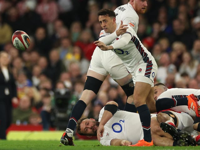 Alex Mitchell set the tone at scrum-half
