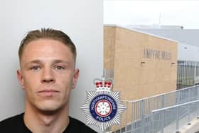 Ben Fox, 25, was a prisoner at HMP Five Wells at the time of the stalking