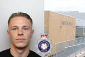 Ben Fox, 25, was a prisoner at HMP Five Wells at the time of the stalking