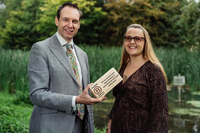 Photo included of Daniel Lister and Marie Baker of Poppy Eco Hub with kind permission of Nick Freeman