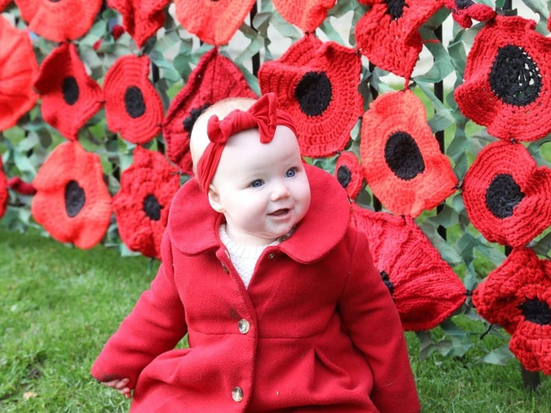Corby RBL Remembrance Sunday parade and service at Corby War Memorial/