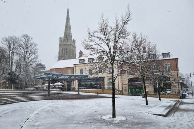 Kettering Market Place in the snow/National World