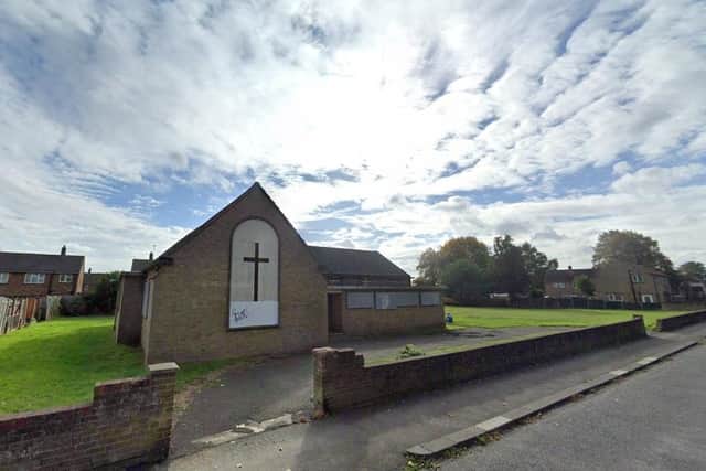 The former church site in Stamford Road