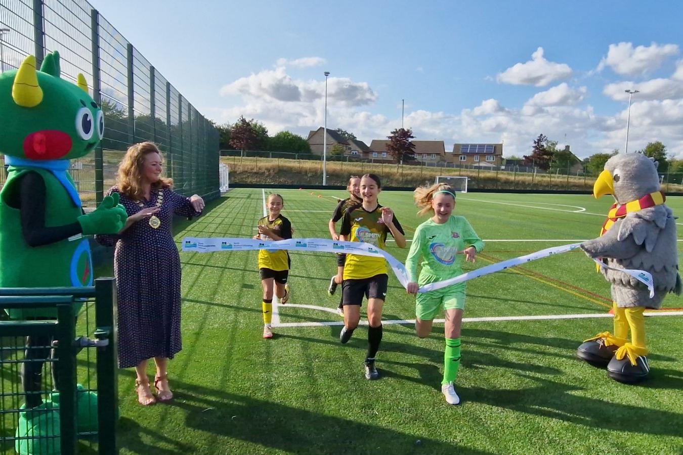 £1m Kettering all-weather pitch and refurbished pavilion facilities ...