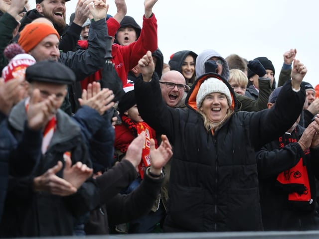 Kettering Town FC's second round FA Cup tie