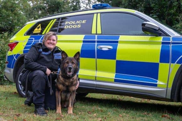 PD Olly has retired from Northamptonshire Police.
