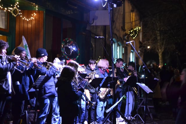 The annual Carols on the Square service saw thousands from Earls Barton and beyond visit the village to sing festive tunes this Christmas Eve