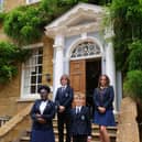 Pupils at Pitsford School