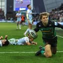 James Ramm scored for Saints when they beat Harlequins on New Year's Day (photo by David Rogers/Getty Images)